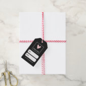 Black Your Square Logo Social Media Prijs Labels Cadeaulabel (Met Touw)