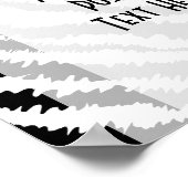 Black Zebra Print Pattern. (Hoek)