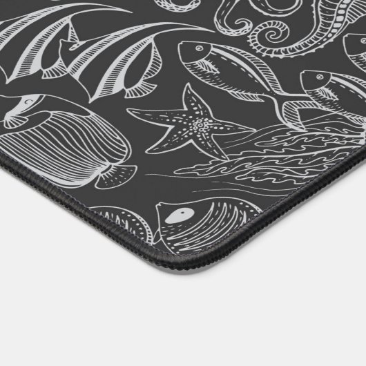 Black Zee Pattern Bureaumat (Hoek)