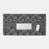 Black Zee Pattern Bureaumat (Keyboard & Muis)
