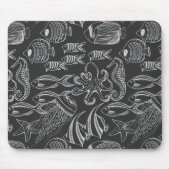 Black Zee Pattern Muismat (Voorkant)