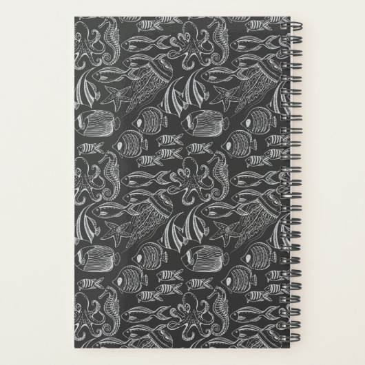 Black Zee Pattern Planner (Achterkant)