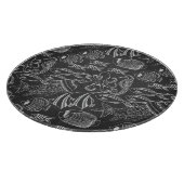 Black Zee Pattern Snijplank (Hoek)