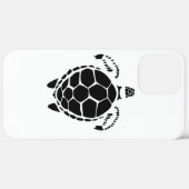 Black Zee Tortoise Shell Case-Mate iPhone Case (Achterkant (horizontaal))