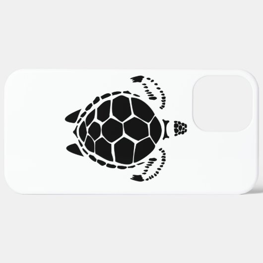 Black Zee Tortoise Shell Case-Mate iPhone Case (Achterkant / Rechts)