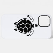 Black Zee Tortoise Shell iPhone Hoesje (Achterkant horizontaal)