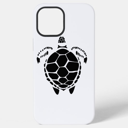 Black Zee Tortoise Shell iPhone Hoesje (Achterkant)