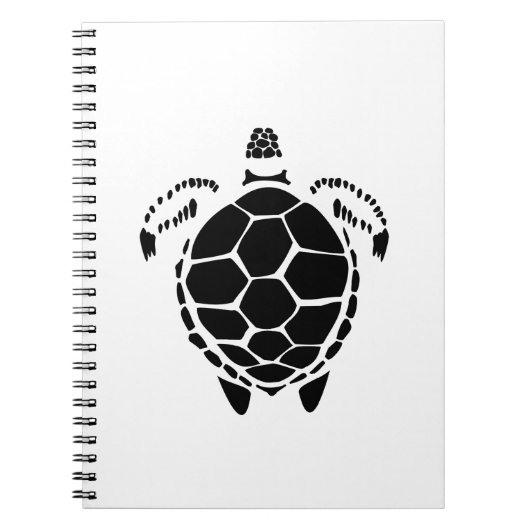 Black Zee Tortoise Shell Notitieboek (Voorkant)