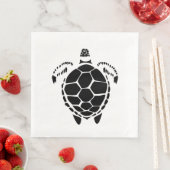 Black Zee Tortoise Shell Servet (Insitu)