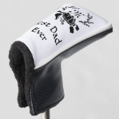 Black Zee Turtle Silhouette Side Uitzicht Golf Hea Golfheadcover (3/4 voorkant)