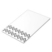 Black Zigzag Notitieblok (Schuin)