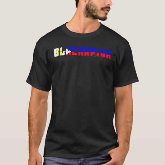 Blackapina Half Black Filipino Blackapino T-shirt (Voorkant)