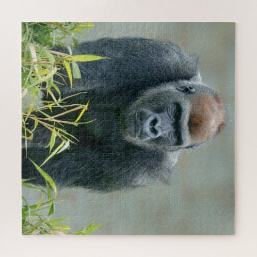 Blackback Gorilla Lope Legpuzzel (Horizontaal)