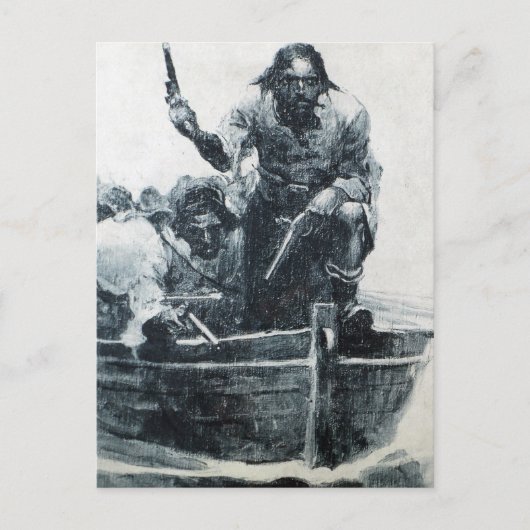 Blackbeard Approach Briefkaart (Voorkant)