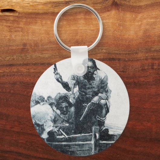 Blackbeard Approach Sleutelhanger (Voorkant)