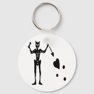 Blackbeard-Black Sleutelhanger