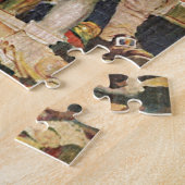 Blackbeard Buccaneer Pirate en Mate Illustration Legpuzzel (Zijkant)