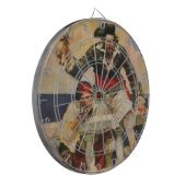 Blackbeard de Buccaneer Dartbord (Voorkant Links)