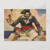Blackbeard de Buccanner Briefkaart (Voorkant)
