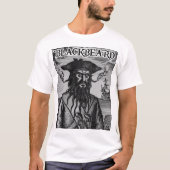 Blackbeard de Pirate Shirt (Voorkant)