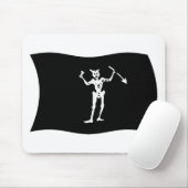 Blackbeard Flag Mousepad Muismat (Met muis)
