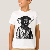 Blackbeard Pirate Kapitein Buccaneer Edward Teach T-shirt (Voorkant)