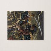 Blackbeard Pirate Puzzle Legpuzzel (Horizontaal)