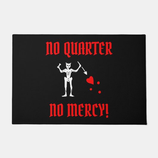 Blackbeard the Pirate (Edward Teach) Deurmat (Voorkant)