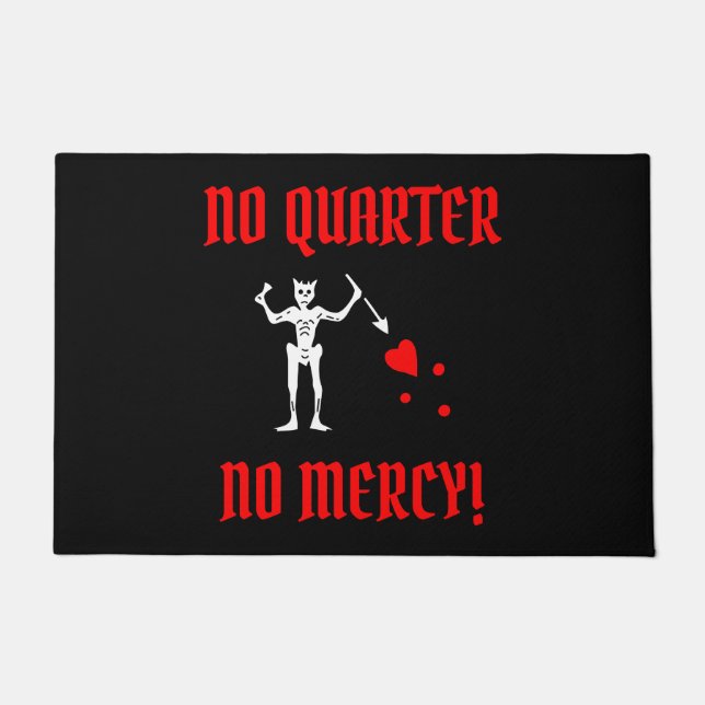 Blackbeard the Pirate (Edward Teach) Deurmat (Voorkant)