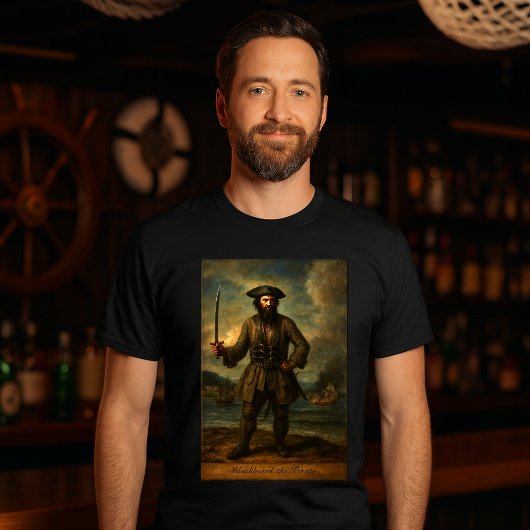 Blackbeard The Pirate T-shirt