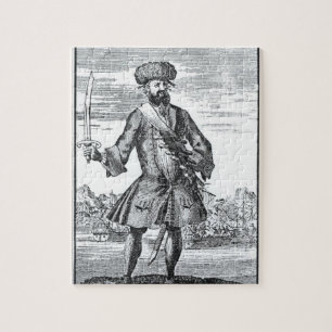 Blackbeard the Pirate, uit 'A General History of a Legpuzzel