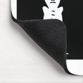 BlackBeards Flag (Edward Teach) Muismat (Hoek)