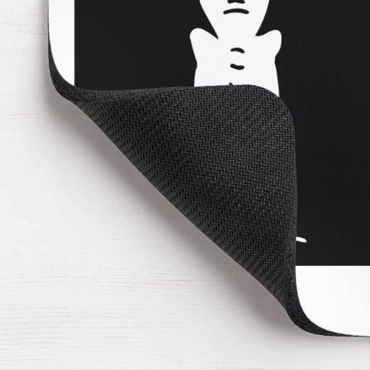 BlackBeards Flag (Edward Teach) Muismat (Hoek)