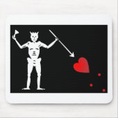 BlackBeards Flag (Edward Teach) Muismat (Voorkant)