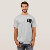BlackBeards Flag (Edward Teach) T-shirt (Voorkant volledig)