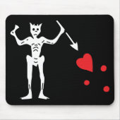 Blackbeard's piratenvlag muismat (Voorkant)