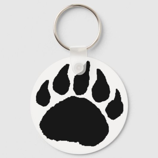 Blackbeer Paw Sleutelhanger (Voorkant)