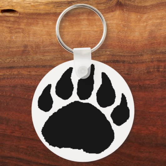 Blackbeer Paw Sleutelhanger (Voorkant)