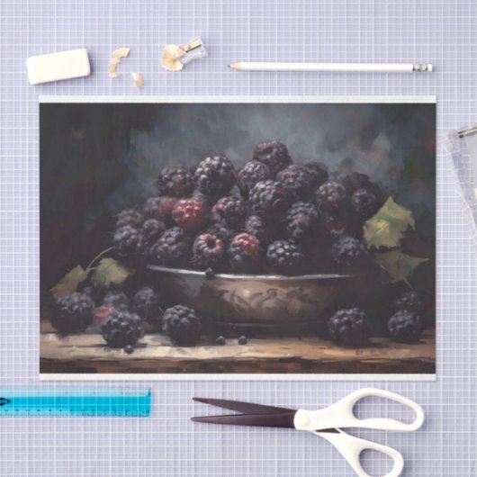 Blackberries 1 Decoupage papier (Craft)