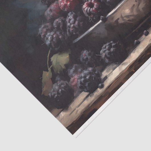 Blackberries 1 Decoupage papier (Detail)