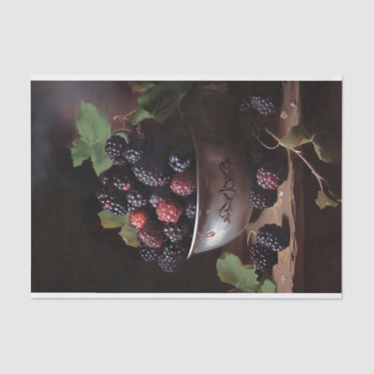 Blackberries 5 Decoupage papier (Voorkant)