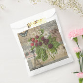 Blackberries Bloementuin Bloemvlinder Kunst Bedankzakje (Gezegeld)
