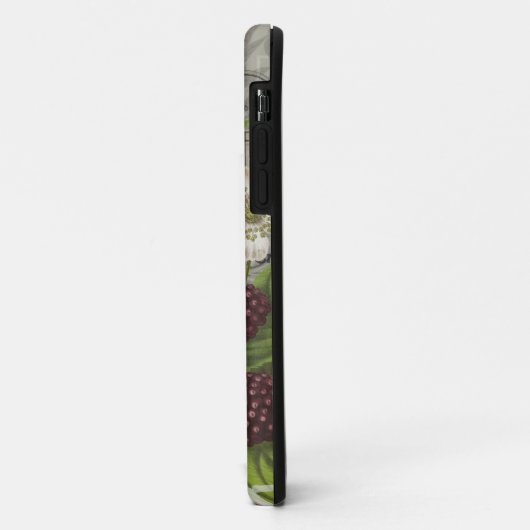 Blackberries Bloementuin Bloemvlinder Kunst Case-Mate iPhone Case (Achterkant/links)