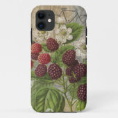 Blackberries Bloementuin Bloemvlinder Kunst Case-Mate iPhone Case (Achterkant)
