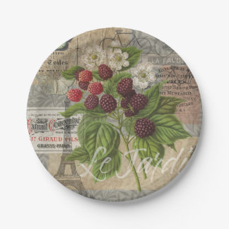 Blackberries Bloementuin Bloemvlinder Kunst Papieren Bordje