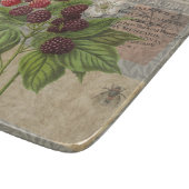 Blackberries Bloementuin Bloemvlinder Kunst Snijplank (Hoek)