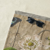 Blackberries Bloementuin Bloemvlinder Kunst Strandlaken (In situ)