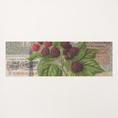 Blackberries Bloementuin Bloemvlinder Kunst Yogamat (Achterkant (horizontaal))