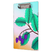 Blackberries op een tak klembord (Links)