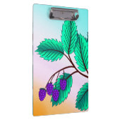 Blackberries op een tak klembord (Rechts)